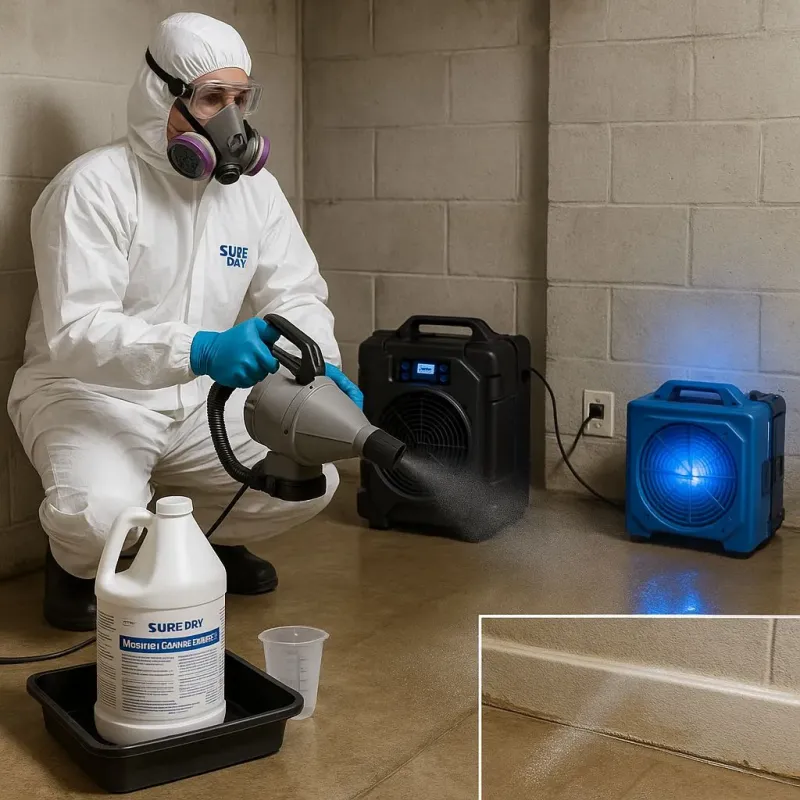 Sanitization and Odor Removal process in Bellevue, ID